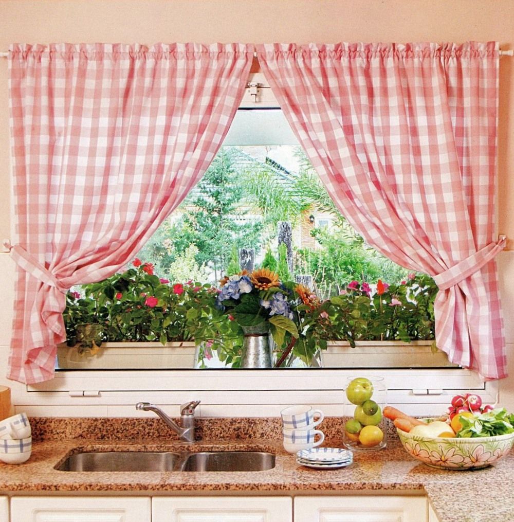 Kitchen Curtains Design Photos, Types and DIY Advice