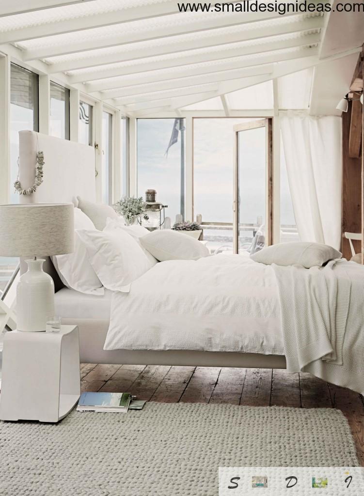 Modern white rustic country-style bedroom ideas