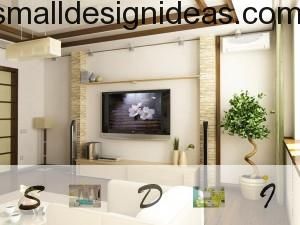 White sedative master design of the living room