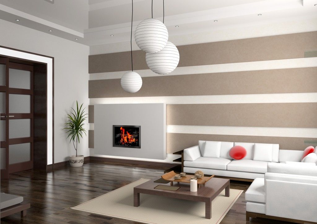 Modern Interior of Small Living Room