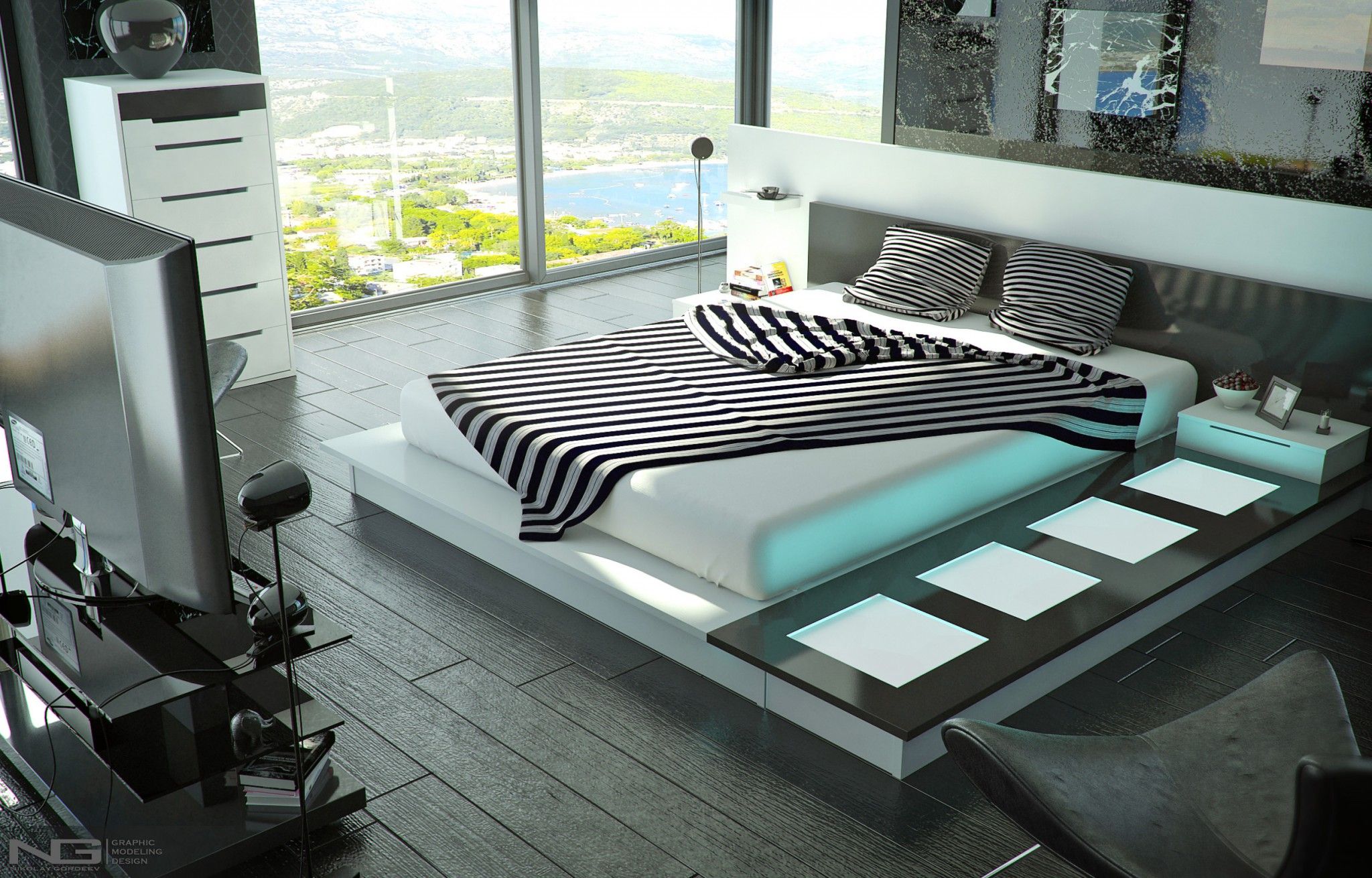 high tech bedroom furniture