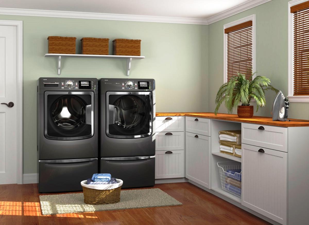 Laundry Room Interior Main Decoration Features