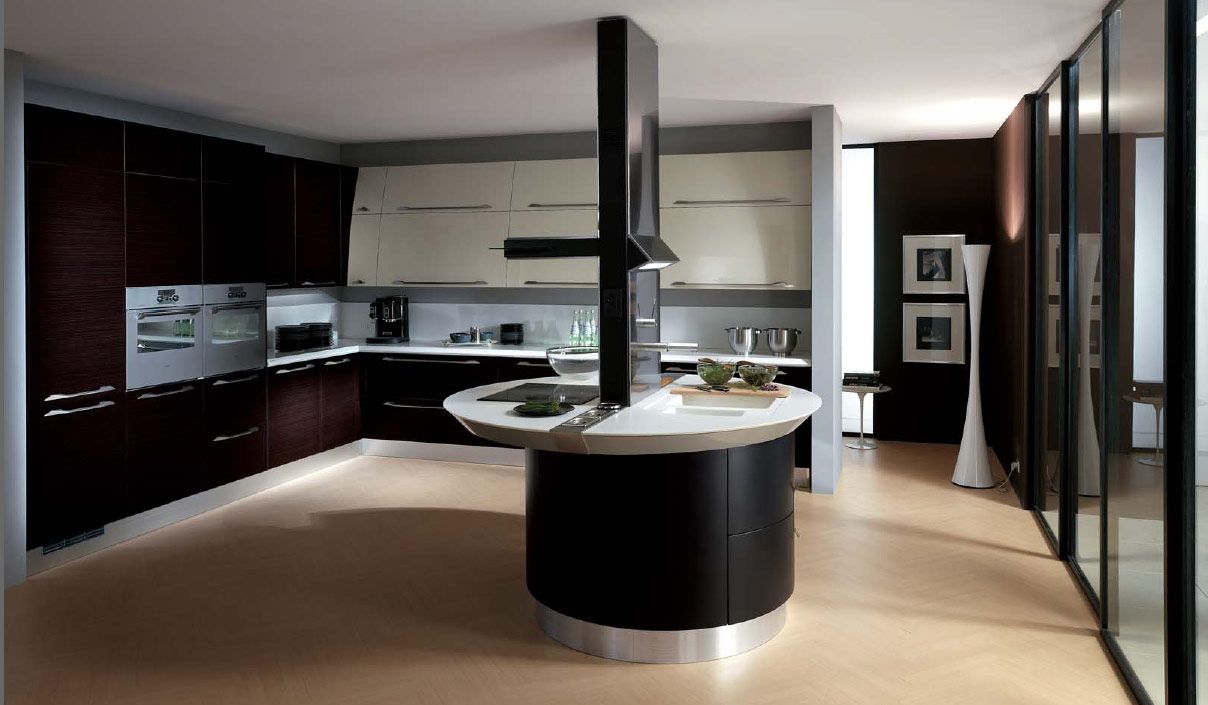 high tech kitchen design