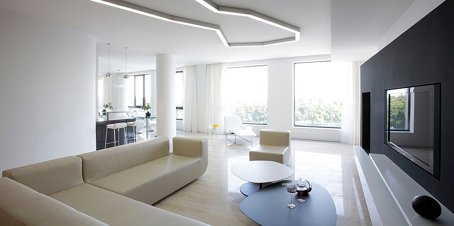 Minimalist design interior living