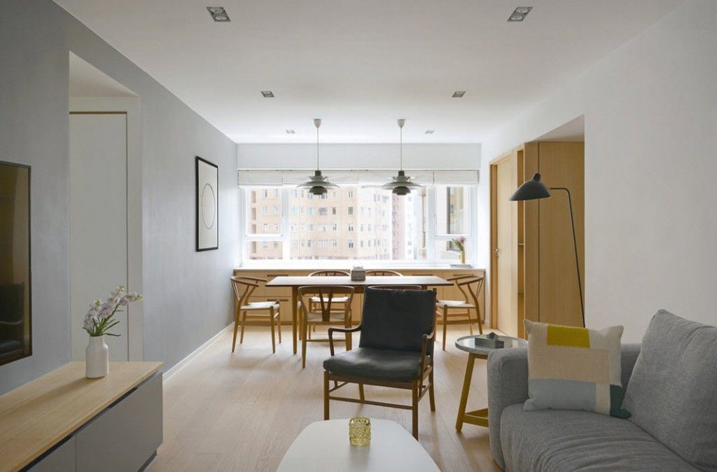 White Minimalistic Hong Kong Apartment Interior Design Ideas White Minimalistic Hong Kong Apartment Interior Design Ideas