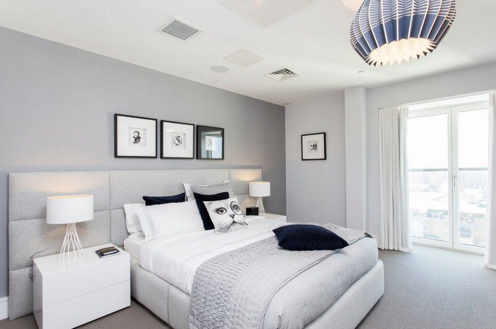 Modern style of decoration in the bedroom