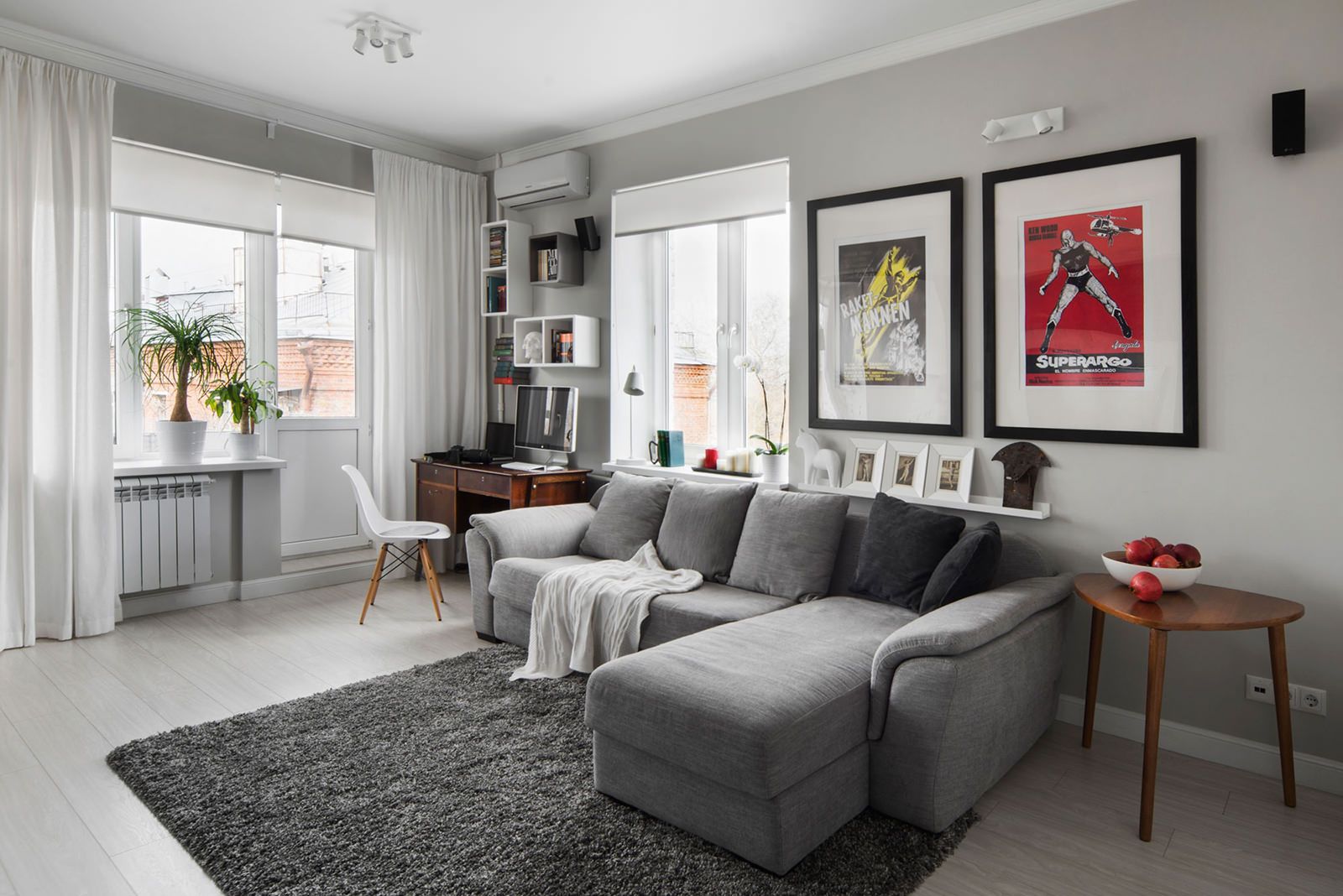Modern Small Studio Apartment Space Increasing Methods