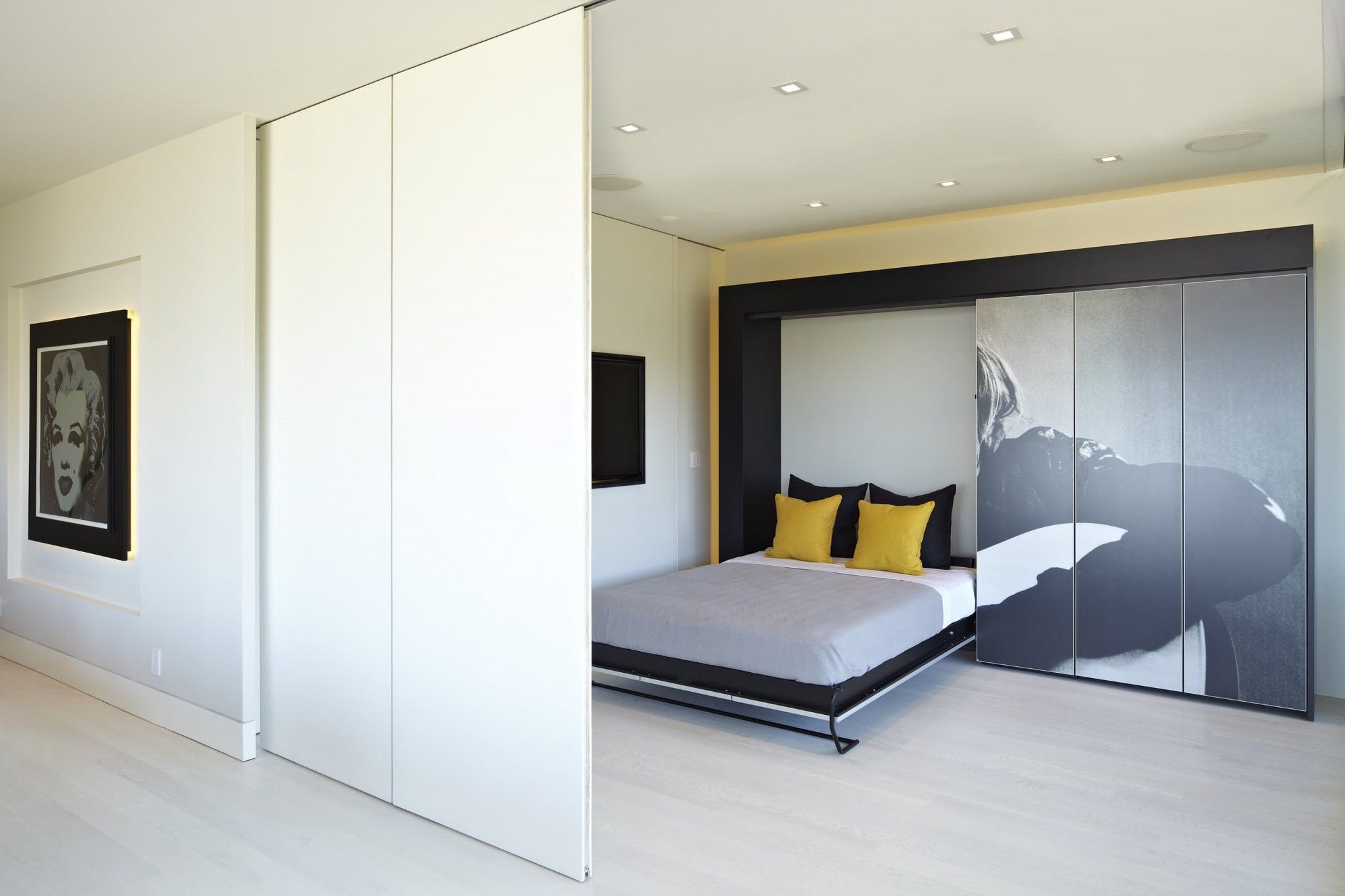Built In Bed Small Apartments Interior Design Solution
