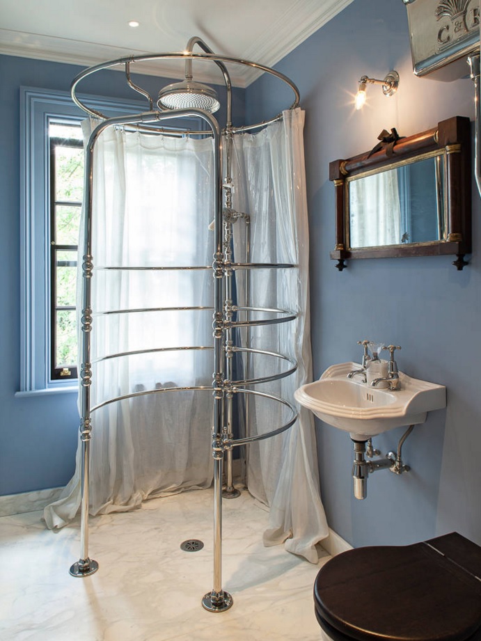 Bathroom Modern Interior Design Original Ideas. new prospect on vintage style with unique frame and open communication of the sink