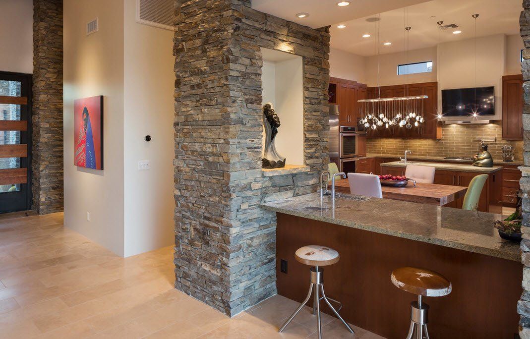  Stone  Kitchen  Interior  Decoration Ideas Small Design Ideas