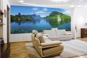 Most Widespread Types of Wallpaper. Photo wallpaper for accent walls