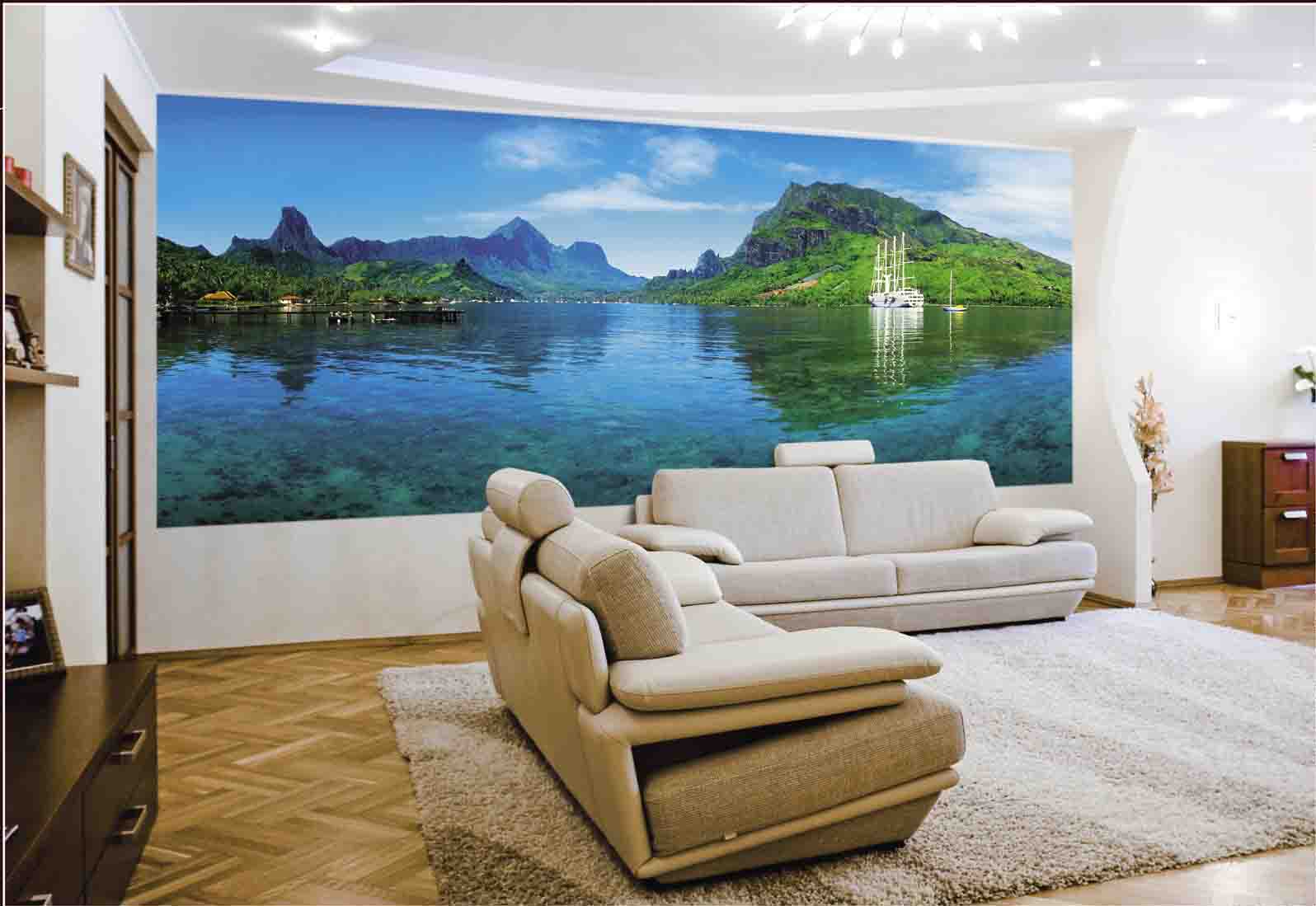 Most Widespread Types of Wallpaper. Photo wallpaper for accent walls