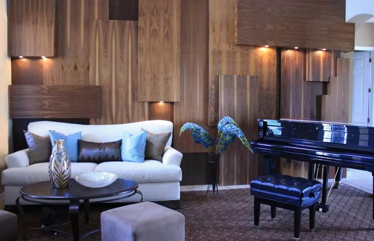 Wall Panels: Types, Sizes, Properties. Wooden texture of the solid panels