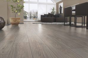 Laminate Floor Finishing Types, Description, Properties. Alder color of the flooring