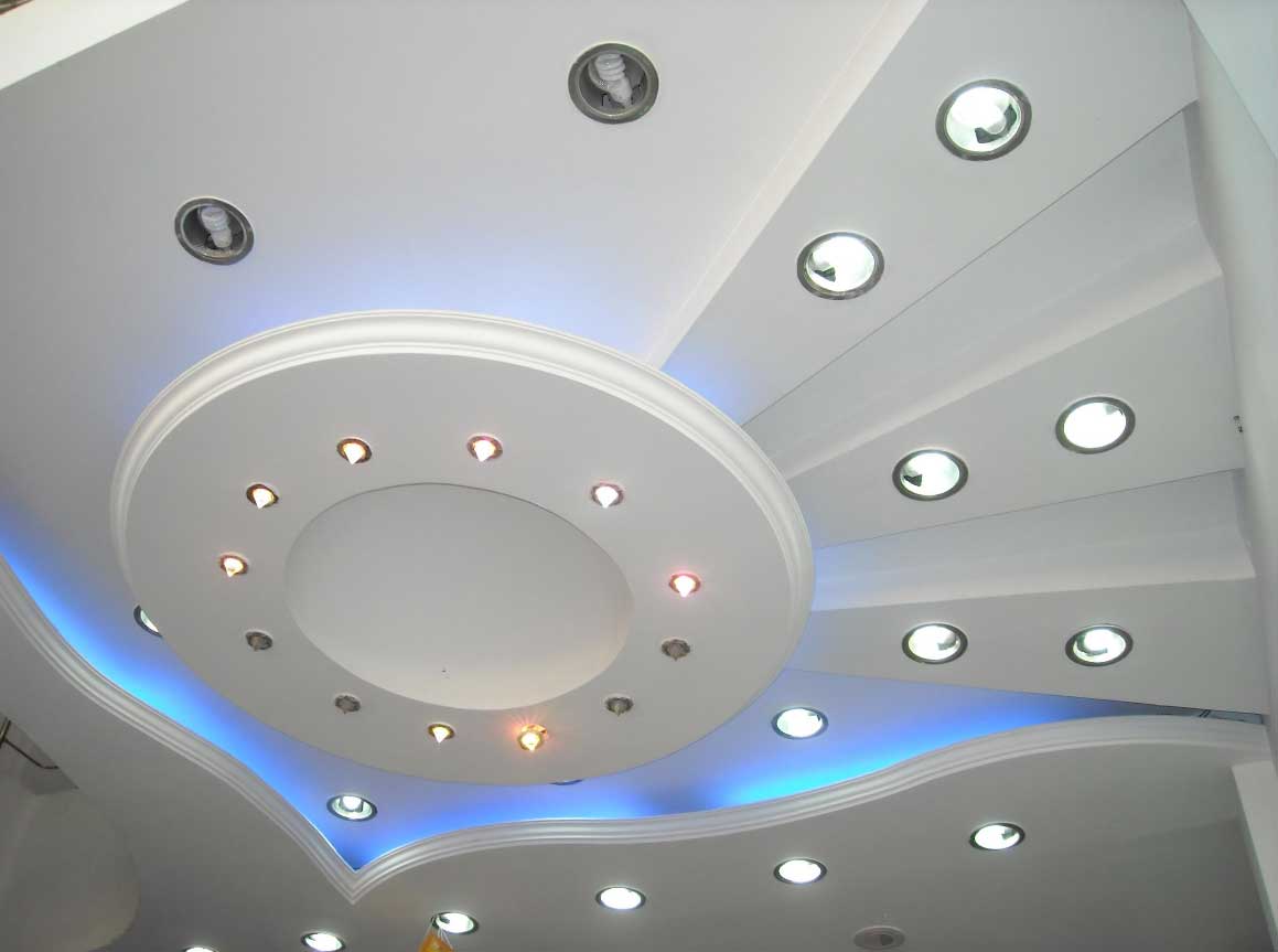 Plasterboard Ceiling Finishing Design Ideas For Apartment