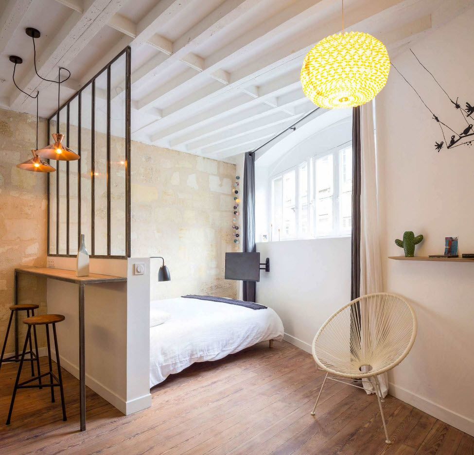 Modern Bedroom Design Trends & Ideas. Zoned sleeping place