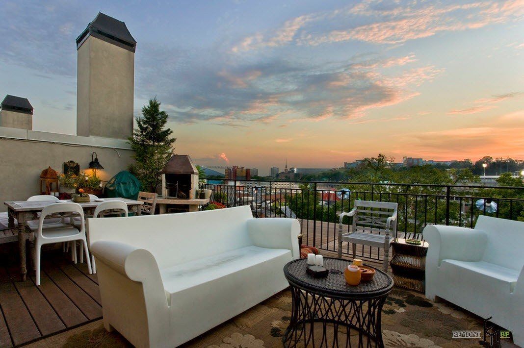 Patio furniture outdoor. Reviewing Types with Photo. Gorgeous look from the high located resting zone