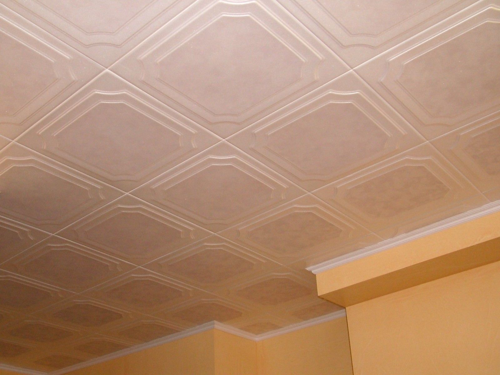 Expanded Polystyrene Tiles Styrofoam Tiles Ceiling Finishing