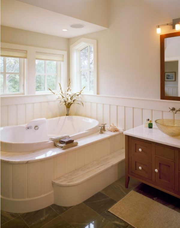 Bathroom with Wainscoting Design Ideas Small Design Ideas