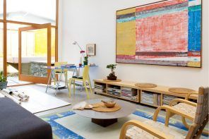 Front Room Furnishing & Design Ideas. Modern experimental interior decoartion in impressionism way
