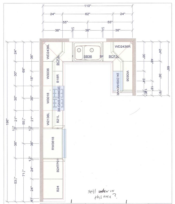 Detailed All-Type Kitchen Floor Plans Review - Small Design Ideas