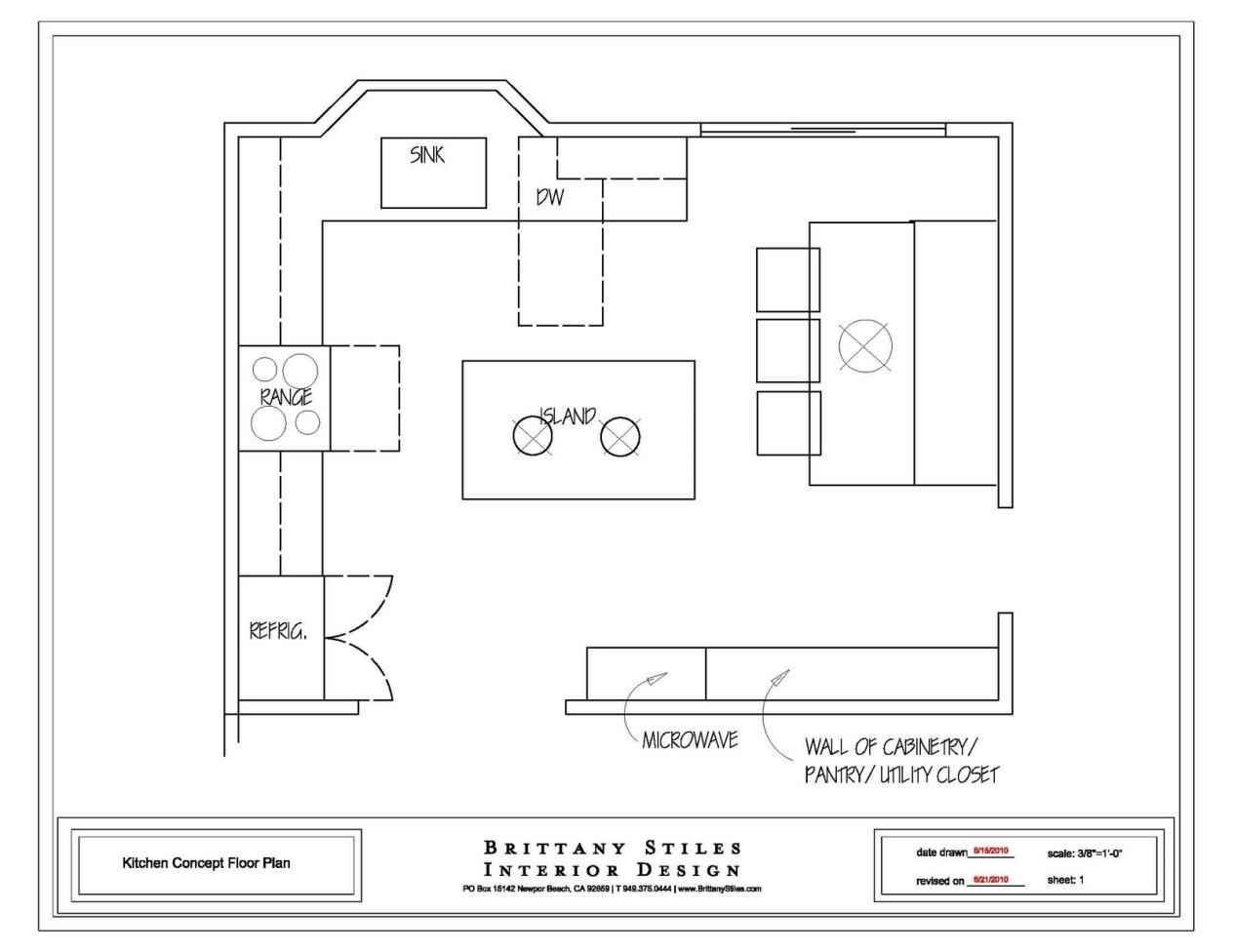 Detailed All Type Kitchen Floor Plans Review Small 