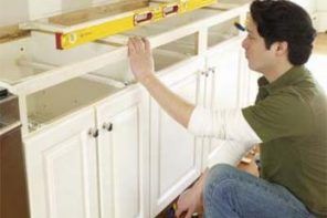 Step 1. Measuring the kitchen furniture