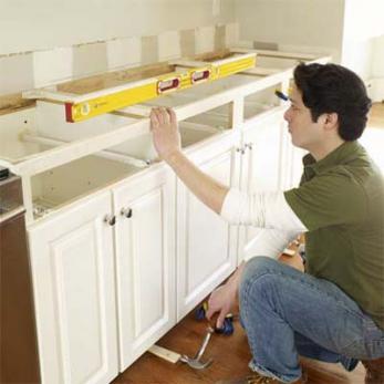 Step 1. Measuring the kitchen furniture