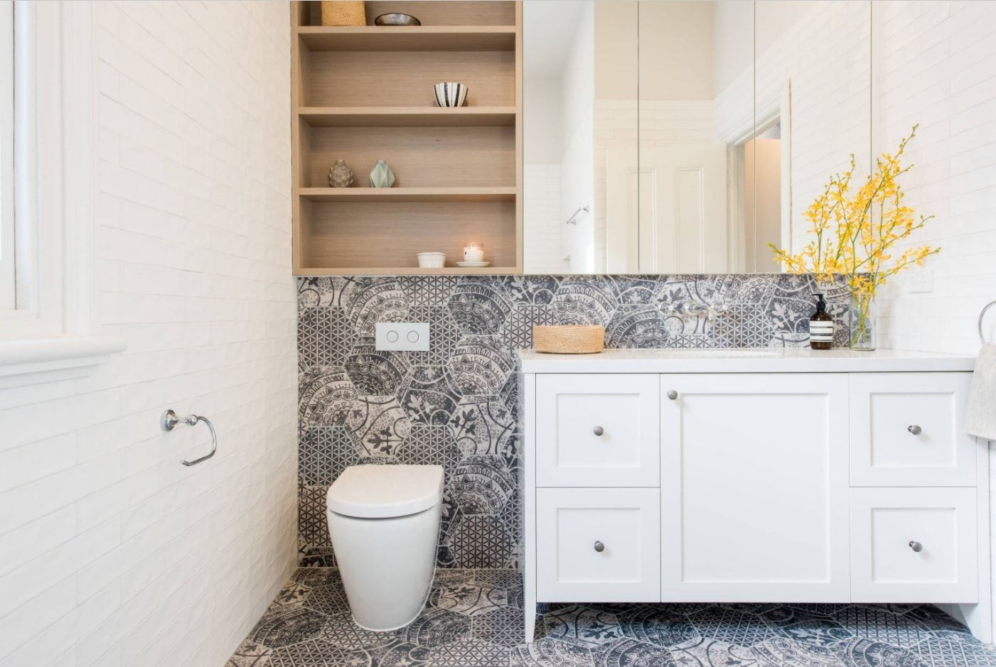 Tangier tile for exquisite bathroom interior