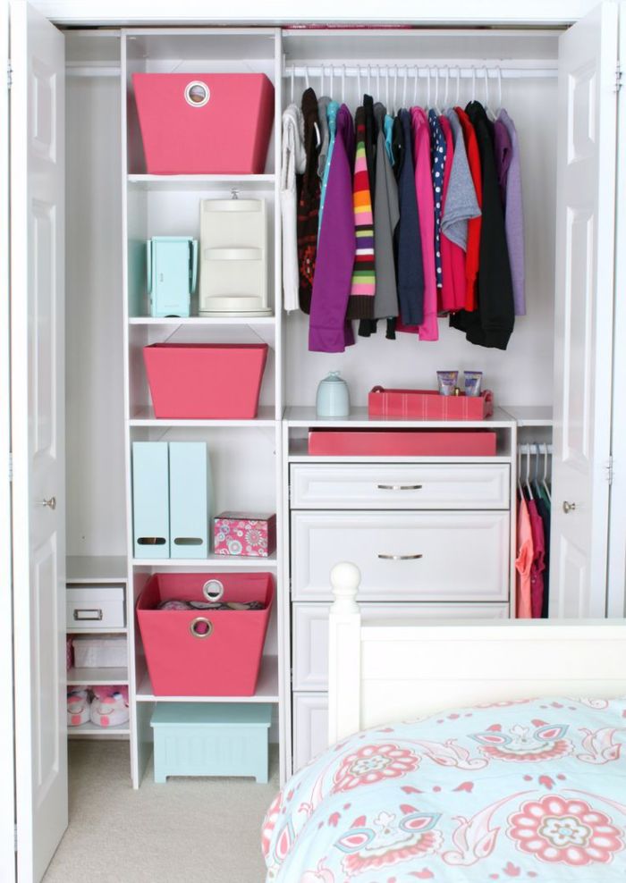 DIY Wardrobe (Dressing Room) Made of Pantry Ideas with Photos