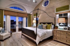 Tips for Keeping Your Hardwood Floors Clean. Bleached oak color floring in the bedroom