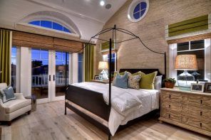 Tips for Keeping Your Hardwood Floors Clean. Bleached oak color floring in the bedroom