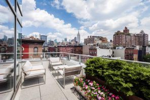 Top 10 Small Apartment Patio Ideas with Photos. Open air space at the penthouse