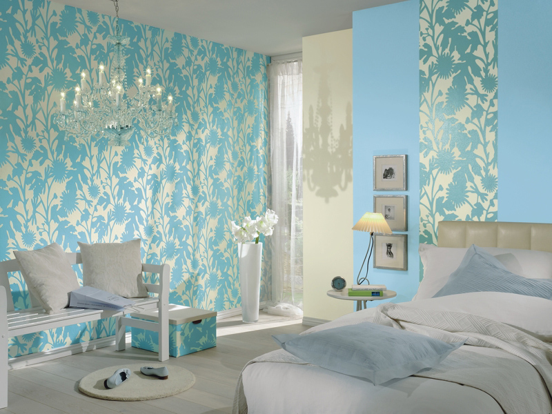 Wallpaper in the Bedroom Modern Trends with Photos