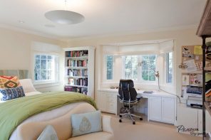 Home Office in the Bedroom: Is it the Right Place? Casual styled room in pastel colors