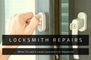 Locksmith Repairs - When to Call a Local Locksmith or Keysmith. Locked Window