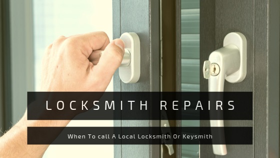 Locksmith Repairs - When to Call a Local Locksmith or Keysmith. Locked Window