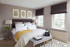 5 Bedroom Upgrades To Consider. Dark spots of the blinds and headboard