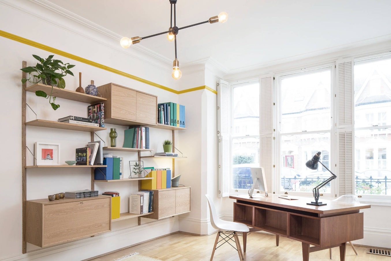Power and Productivity: Home Office Decorating Ideas that Make Sense. Organized space