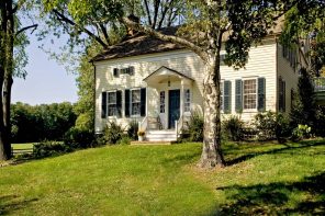 Buying a Home in Greenville, SC. typical American styled house with white exterior