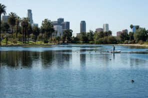 Best Los Angeles Picnic Spots. Echo Park Lake