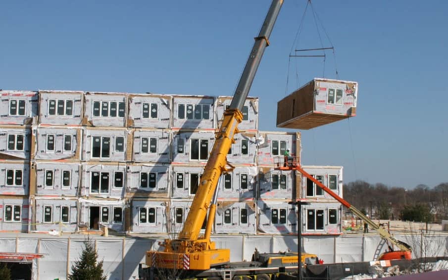 Top 5 Construction Technology Trends in 2020. Prefabricated modules of the future apartment house