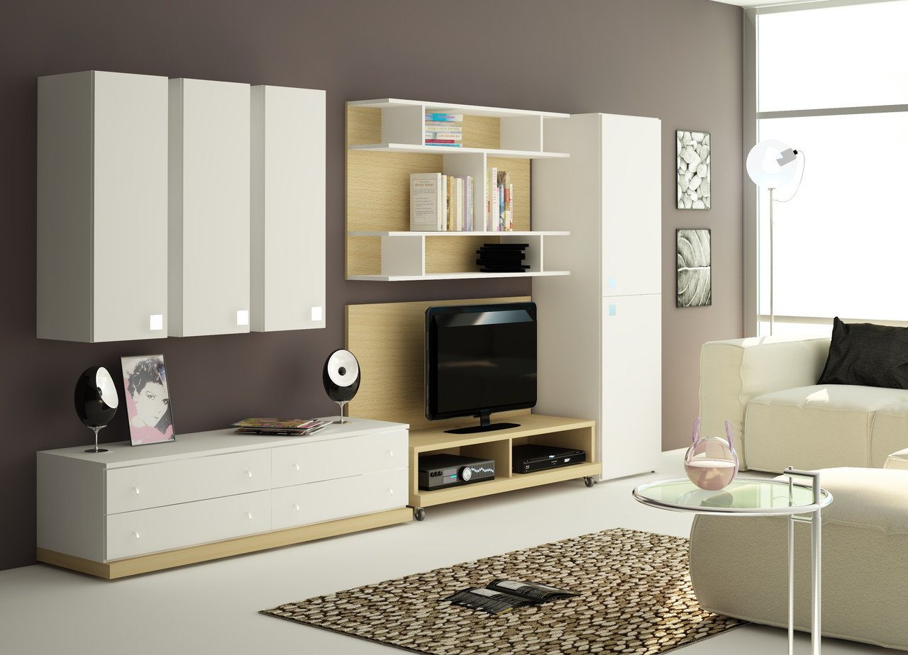 Living Room Cabinet Furniture To Add Practilcal Solutions To The Interior