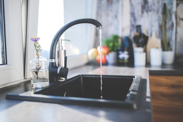 Soundproof Your Kitchen In 4 Easy Ways. Black bent tap