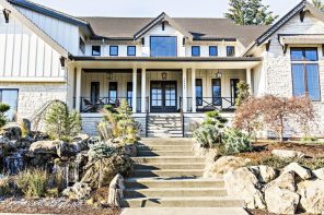 Prep Pantries, Flex Spaces, and Environmentally-Friendly Homes: Top Home Ideas for 2020. Great private house design in two storeys