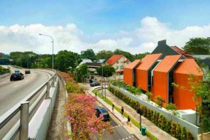 Living Near A Highway? Here’s How To Muffle Traffic Noise. The houses near autobahn