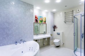 Top 15 Common Mistakes during Bathroom Renovations. Great casual design of the area with bright pictures