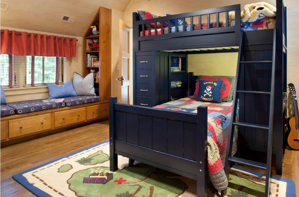 Bunk Bed as an Option to Enhance the Interior Functionality