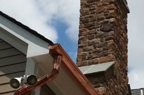 10 Signs Your Chimney Is In Need of Repairs. The Classic styled houes with stone trimmed flue