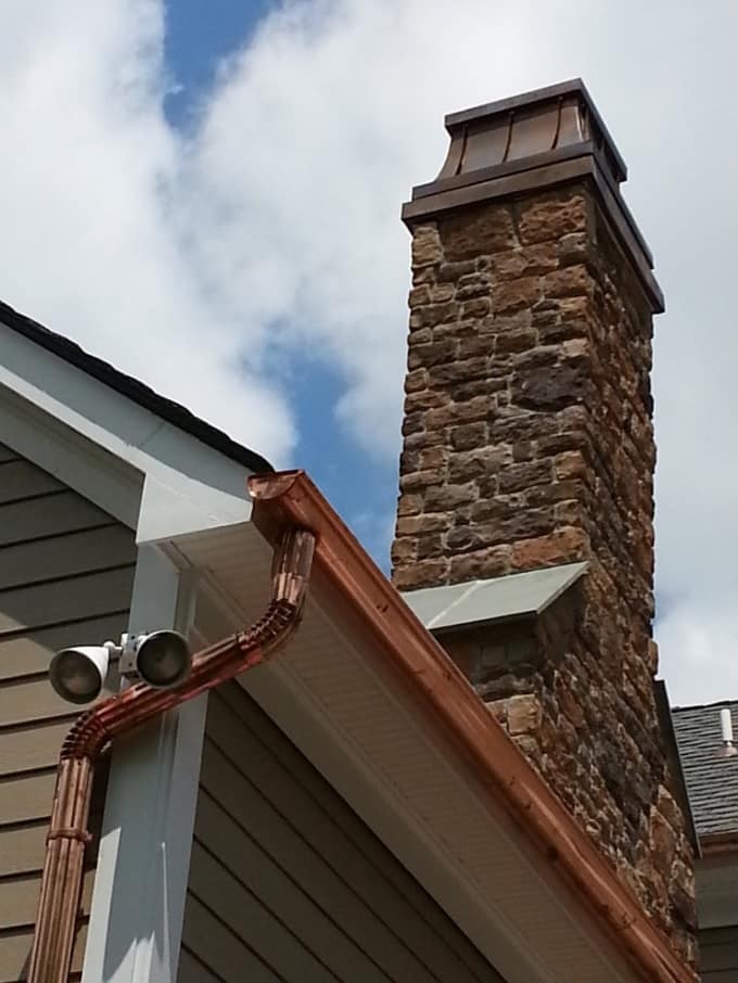 10 Signs Your Chimney Is In Need of Repairs. The Classic styled houes with stone trimmed flue